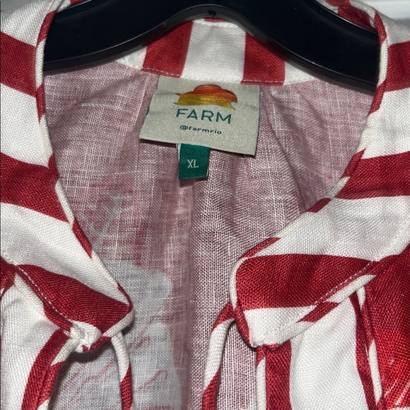 Farm Rio Linen Floral Dress - Picture 2 of 9